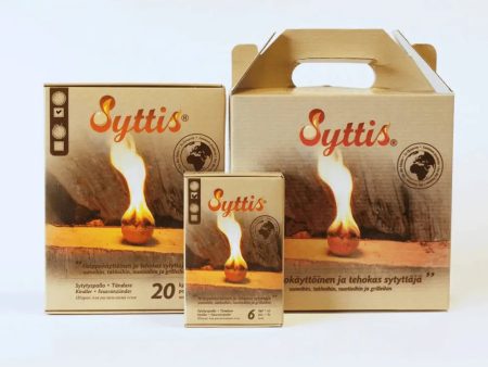 Syttis | Ecologische  milieuvriendelijke aanmaakblokjes in de vorm van een bol Supply