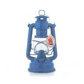 Feuerhand | Stormlantaarn   Olielamp 276 Briljant blauw For Discount