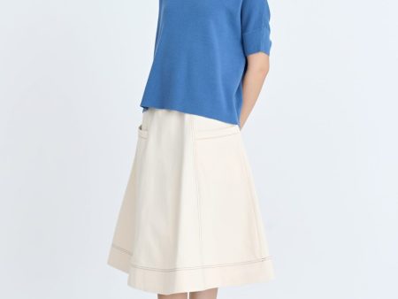 Wide Cut Knit Top Online