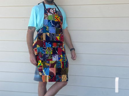 Apron - Kitenge Patch For Discount