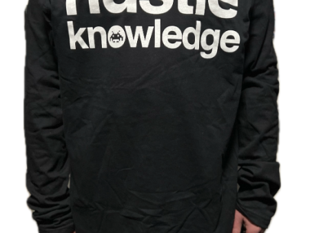 Hustle Knowledge Long Sleeve Tshirt Discount