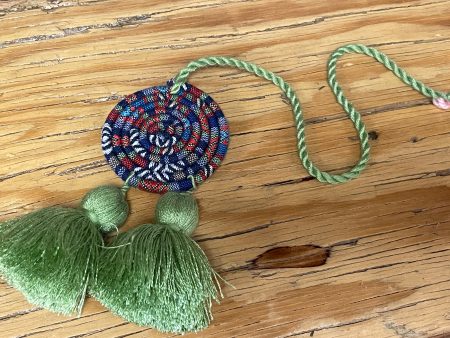 Bag charm - fabric spiral Cheap