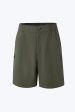 Elasticated Regular-fit Technical Cargo Bermudas Hot on Sale