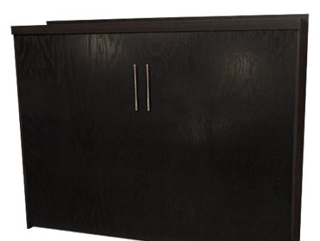 Flat Face Murphy Bed Horizontal***Full**** Oak Espresso Stain Discounted (HF100-O-ESP) For Sale