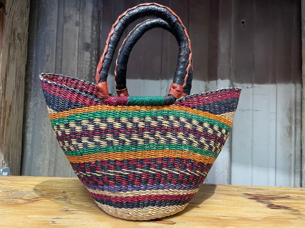 Ghana “Bolga” Basket Purse Sm For Cheap