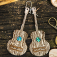 Sugarshack Guitar Earrings For Discount