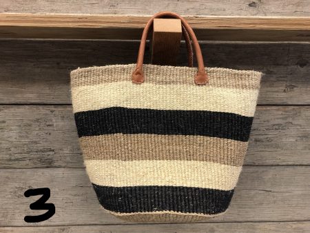 XL Sisal Bag w  Leather Online Hot Sale