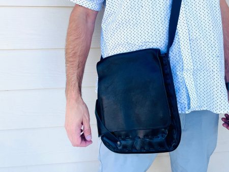 Leather - mens crossbody Fashion