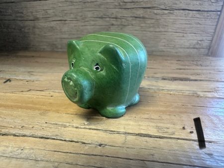 Soapstone Pig Fashion