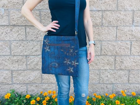 Denim Crossbody Travel bag Fashion