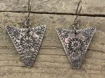 Hilltribe Silver Stamped Earrings - MANY STYLES For Discount