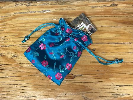 Brocade Drawstring Pouch - 4x5 Online Hot Sale