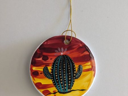 Cactus Hanging Ornament | Handcrafted Desert-Themed Ornament 3  Cheap