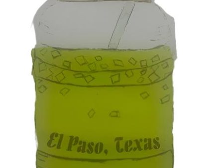 Aguas Frescas Stickers – El Paso, Texas Vinyl Glossy Removable Stickers, 3.5 x3  For Discount