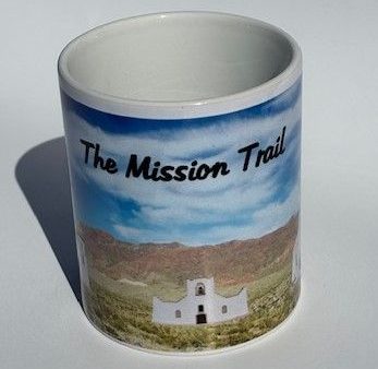 Mug, The Mission Trail Mug, 11 oz white ceramic mug Online