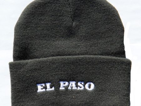 El Paso Beanie, Black One Size Fits All Fashion