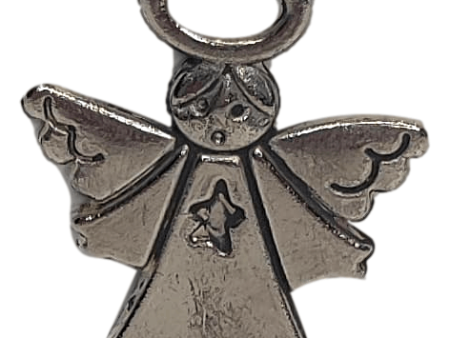 Charm Angel Star In The Center Rosary Part Alloy Metal Sale