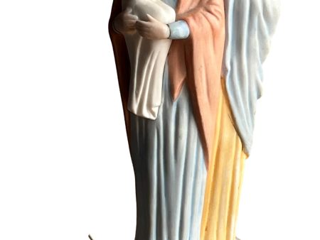 Holy Family Porcelain Lamp - Religious Decor, 10  x 4  Supply