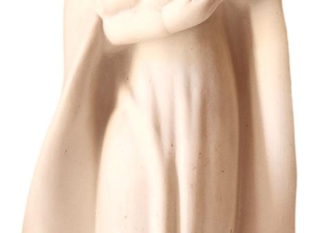 Madonna and Child Statue – Vintage Goebel Unger West Germany White Bisque 9  x 3.5  For Cheap