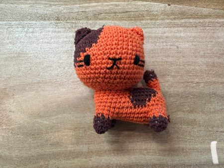 Keychain - cat crochet on Sale