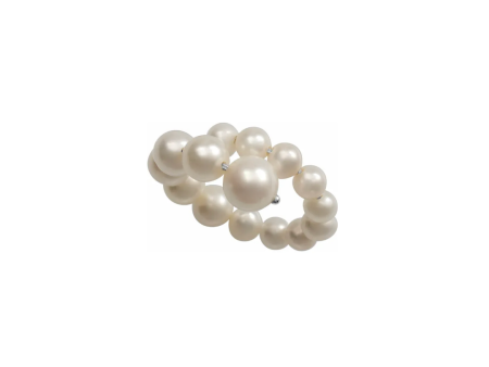 Graduated Pearl Ring Sale