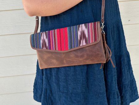 Leather jaspe crossbody Sale