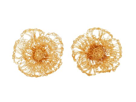 Crochet Flower Earrings Supply