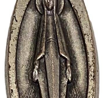 Saint Medal Oval Shape Mary Online Hot Sale