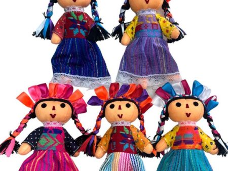 Authentic Lele Doll Girl – Handcrafted Traditional Rag Doll, Mexico For Cheap