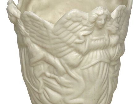 Candle Holder Bisque Ceramic Angels Online Hot Sale