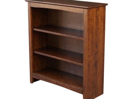 Home Accents - 32  H  Shaker Bookcase Espresso Sale