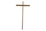 Cross Thin Light Wood Religious New Old Stock Sale