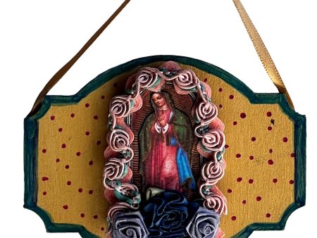 Ornament Virgen Guadalupe Handcrafted Cheap