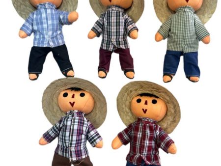 Handcrafted Traditional Mexican Pedro Boy Doll | Authentic Mexican Rag Doll Supply