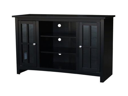 Destinations Collection - 48   TV Stand in Black Fashion