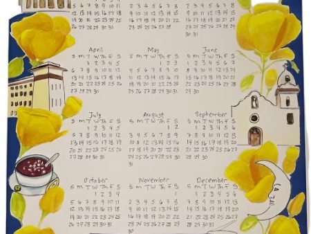 2025 El Paso Calendar – Hand-Drawn Illustrations Celebrating the Culture of El Paso Sale