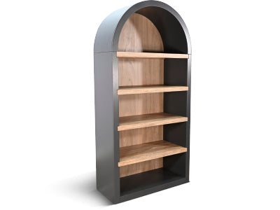 Logan Arched Bookcase Online now