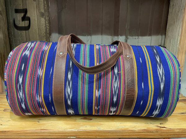 Duffle bag - jaspe & leather Sale