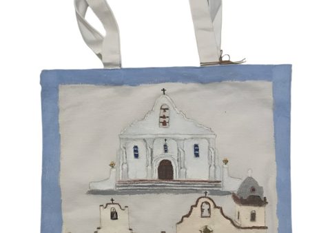 El Paso Missions Trail Tote Bag – Unique Souvenir & Everyday Bag (13  x 14 ) Discount