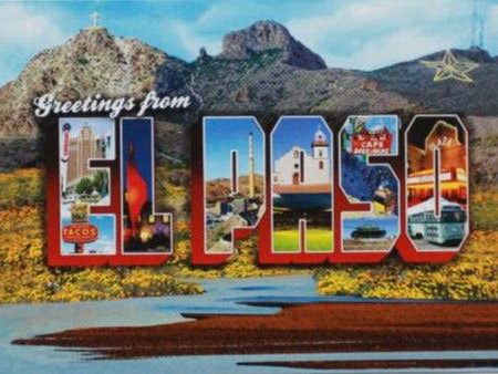 El Paso Cardstock Postcard – 4x6 inches Supply