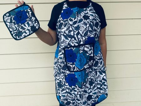 Apron & Hotpad Set - Kitenge on Sale