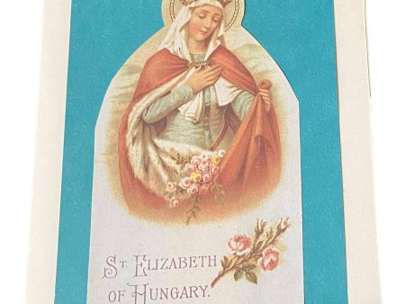 Note Card Religious Image Saint Elizabeth Of Hungary Cheap