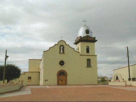 Ysleta Mission Magnet – Grey Sky, 2.5 x 3.5 inches For Sale