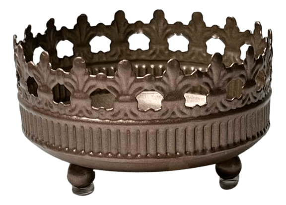 Candle Holder Bronze Color Restore Supply