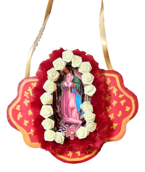 Ornament Virgen Guadalupe With Prayer Online Hot Sale