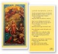 Prayer Card Good Morning Jesus Laminated Supply