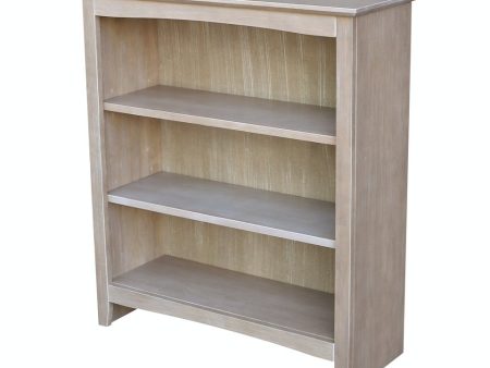 Home Accents - 32  H Shaker Bookcase Taupe Gray Supply