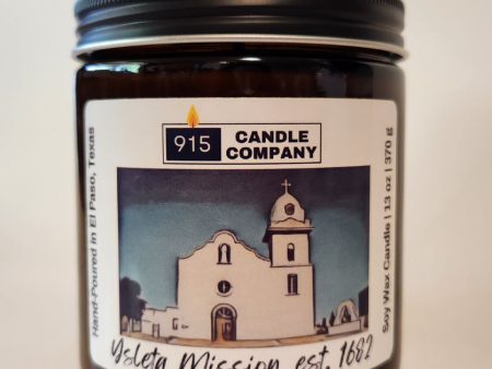 Ysleta Mission Gift Shop Candle - Signature Scent, 13 oz For Cheap