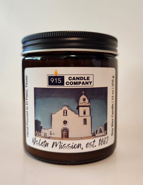 Ysleta Mission Gift Shop Candle - Signature Scent, 13 oz For Cheap