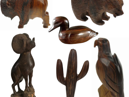 Handcarved Ironwood Table Top Decor by Artisans in Mexico – Elegant Craftsmanship Online Hot Sale